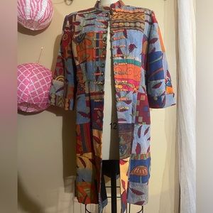 Vintage Japanese Kimono style duster